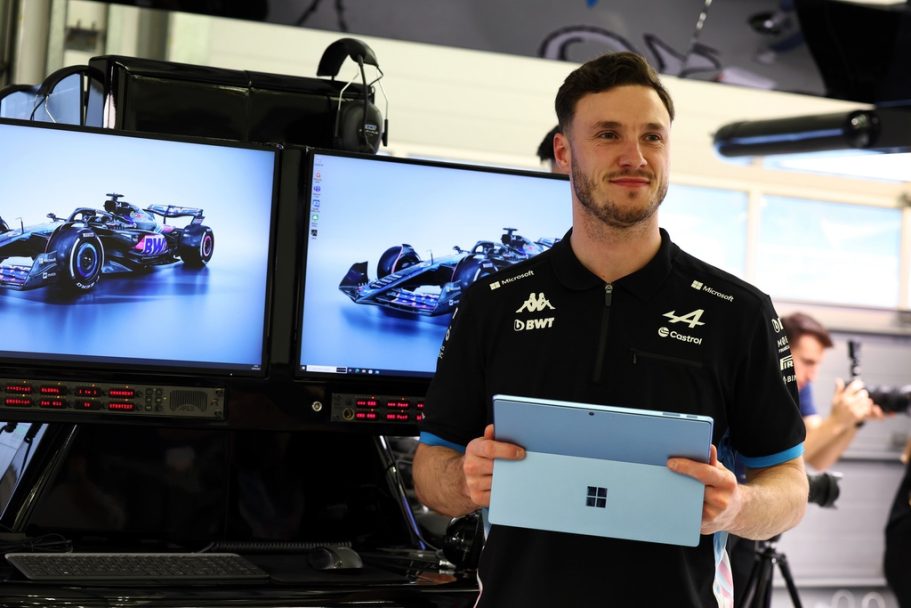 Alpine F1 x Microsoft